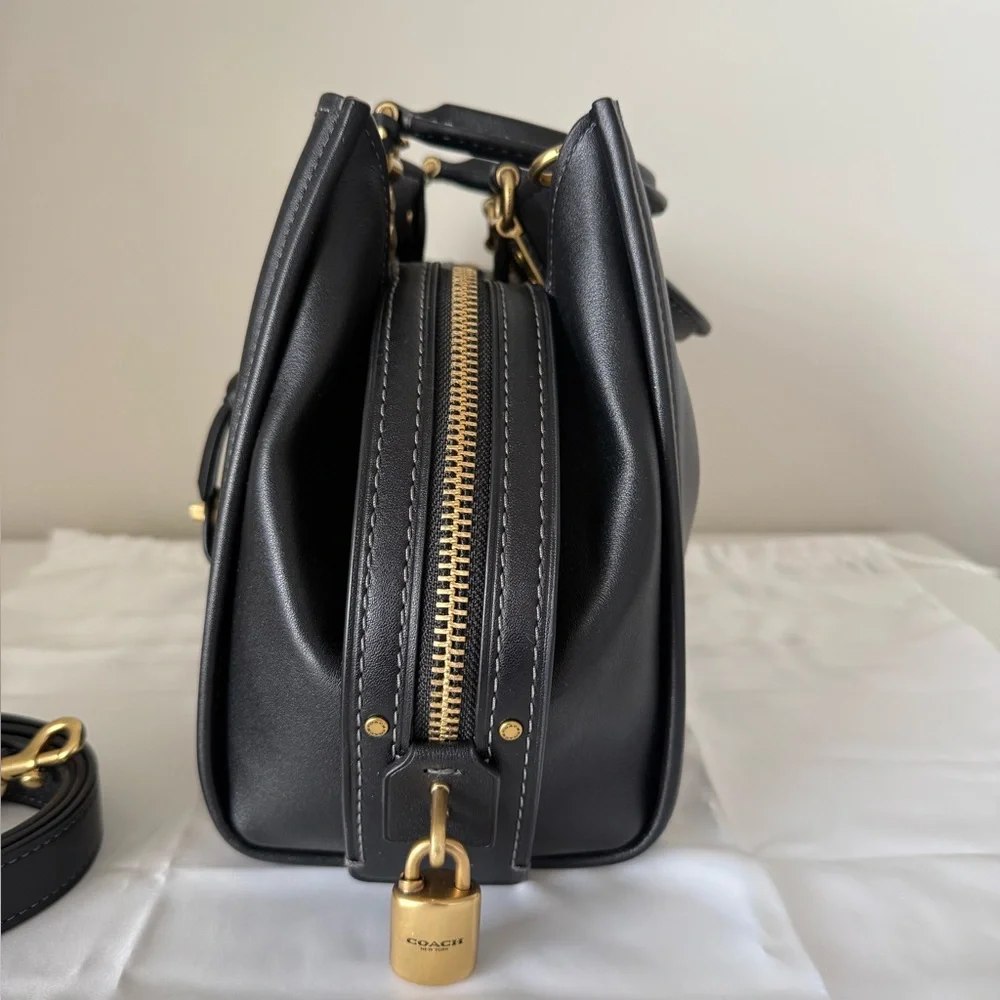 Coach Rogue 31 Black Leather - Picture 6 of 15